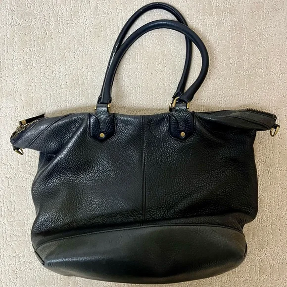 Madewell Black Leather Tote Bag - Picture 7 of 7